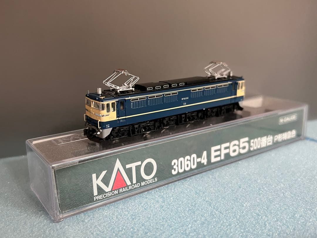 KATO 3060-4 EF65-501号機トップナンバープレミアム加工