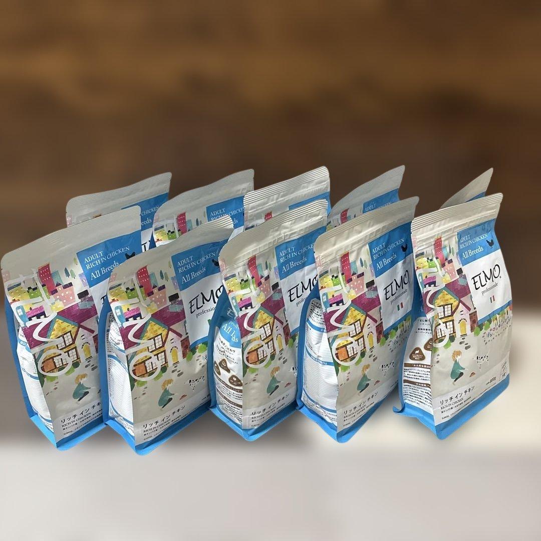 ELMO リッチインチキン 800g ドッグフード10袋