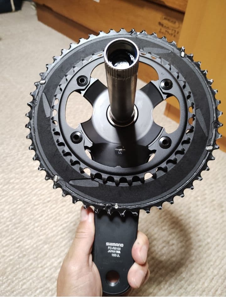 大幅値引き！SHIMANO FC‐R8100クランクセット