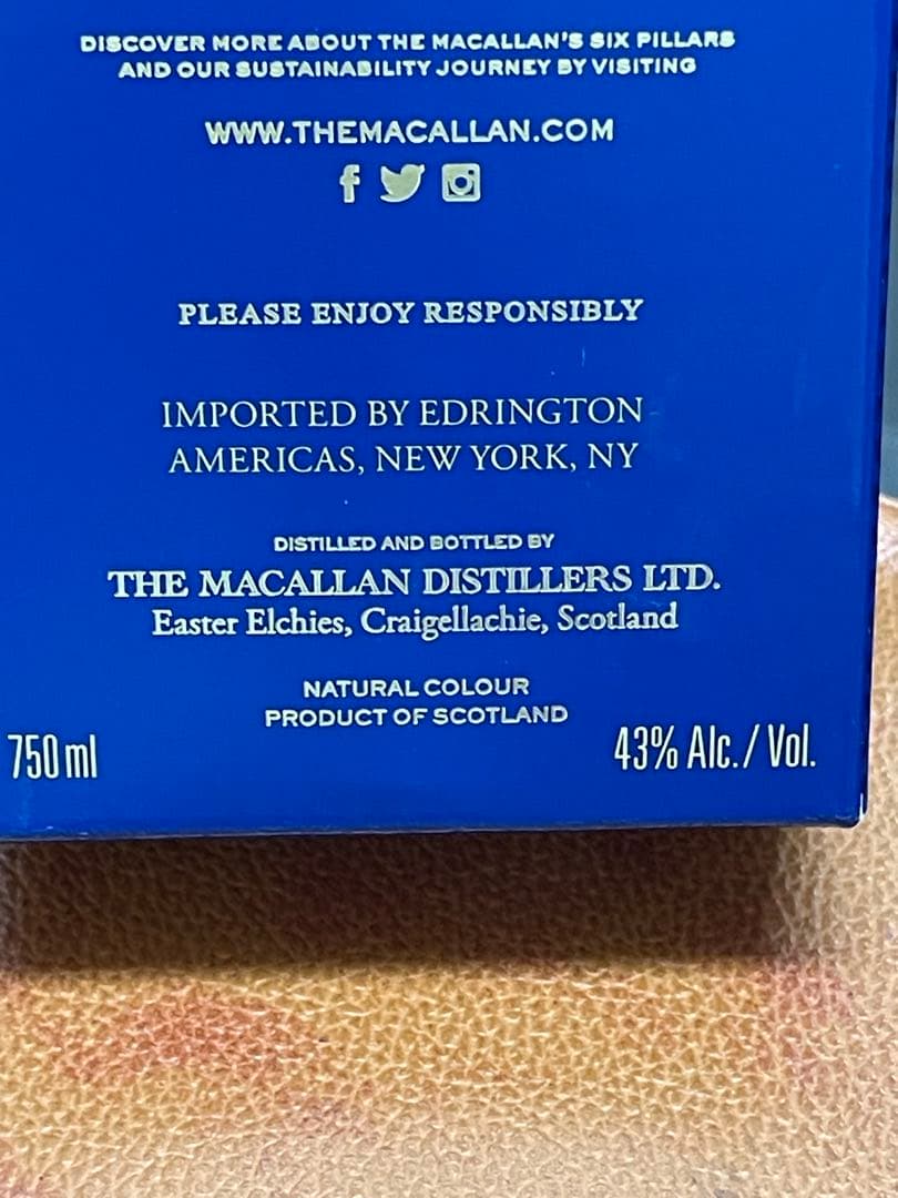 ウイスキー The Macallan 12 Double Cask 750ml