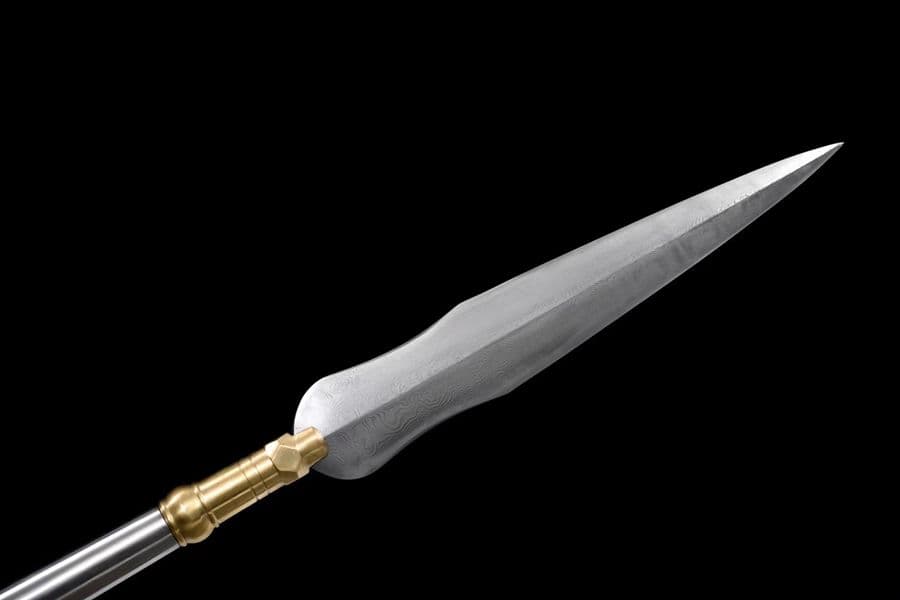 新型赤桜槍 古兵器 武具　刀装具　日本刀　模造刀 居合刀 長尺