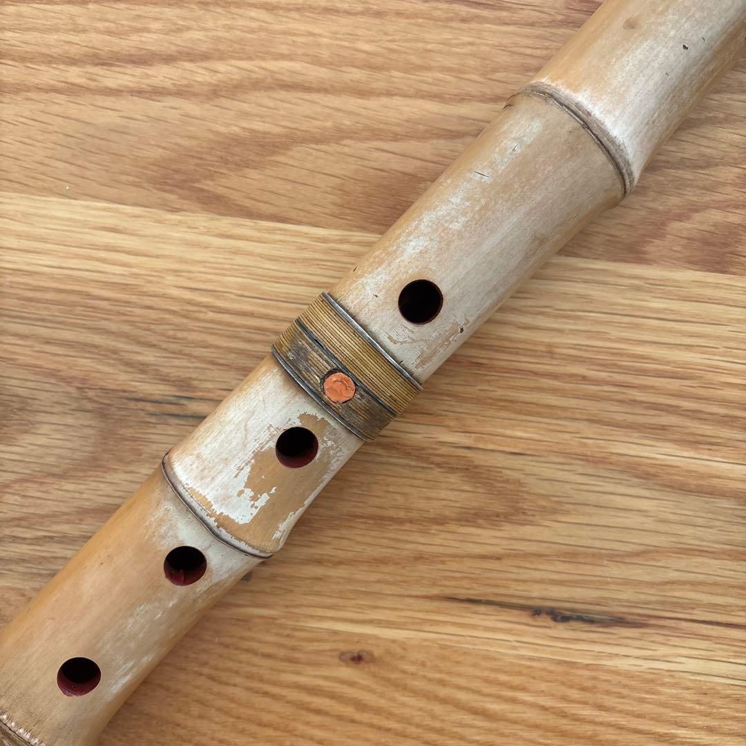 d*2様 尺八 都山流　北原精華堂銘　40cm③