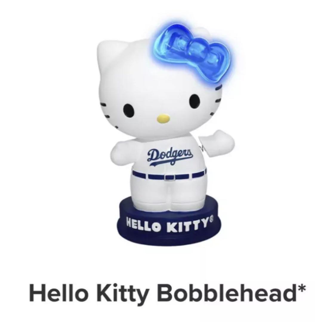 新品未開封　激レア⭐︎ドジャース ハローキティ ライトアップボブルヘッド　大谷翔平