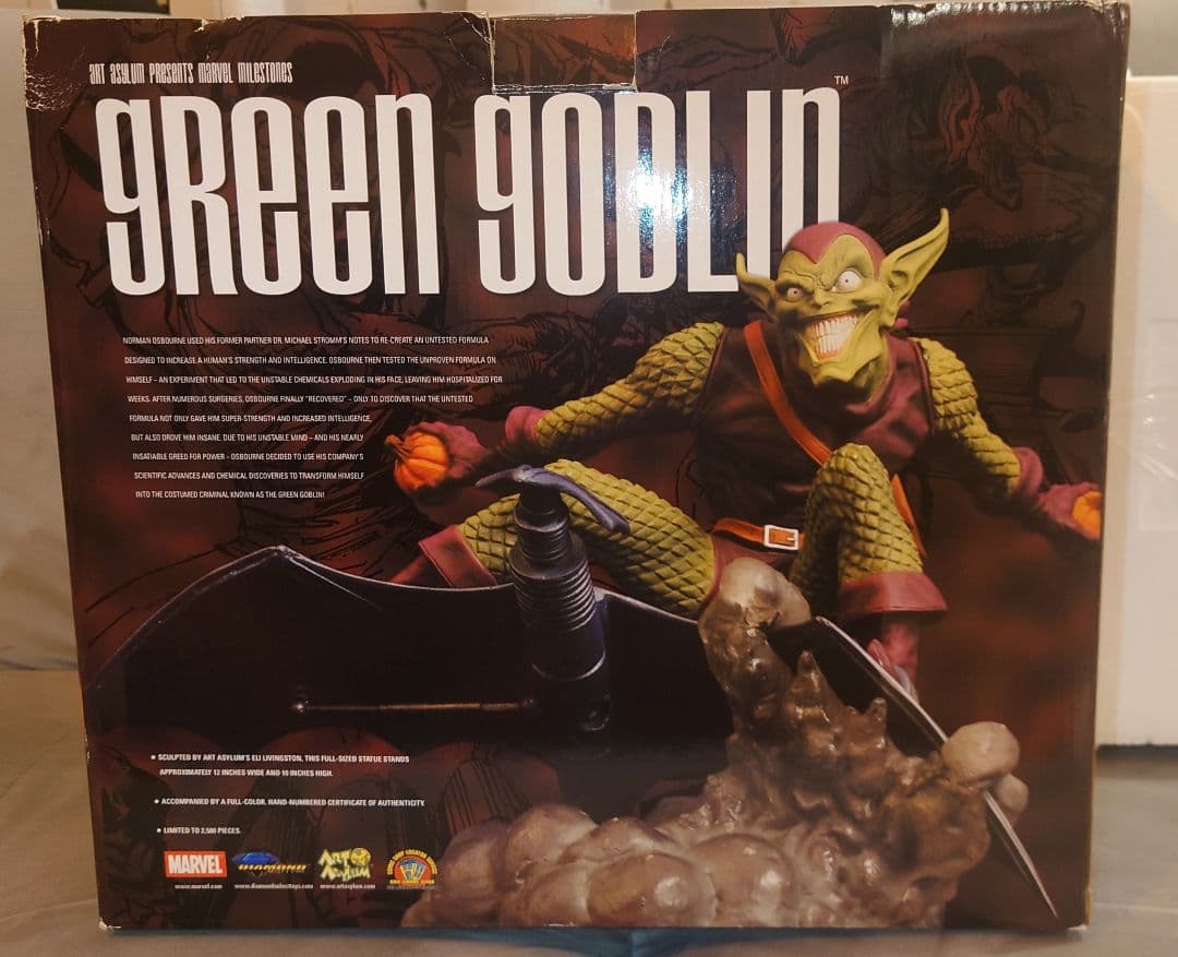 MARVEL マーベル グリーンゴブリン フィギュア スパイダーマン