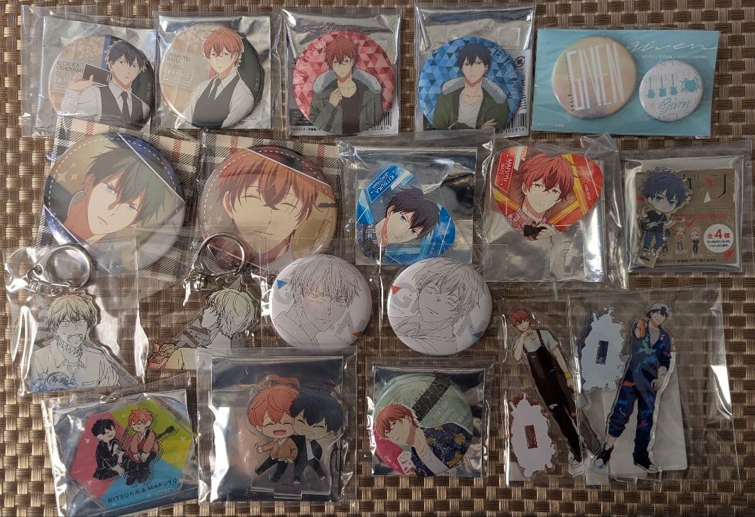 ギヴン　キヅナツキ　真冬　立夏　春樹　秋彦　雨月