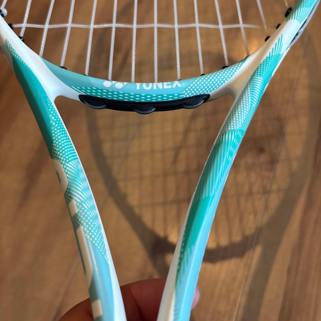 YONEX 軟式テニスラケット 水色