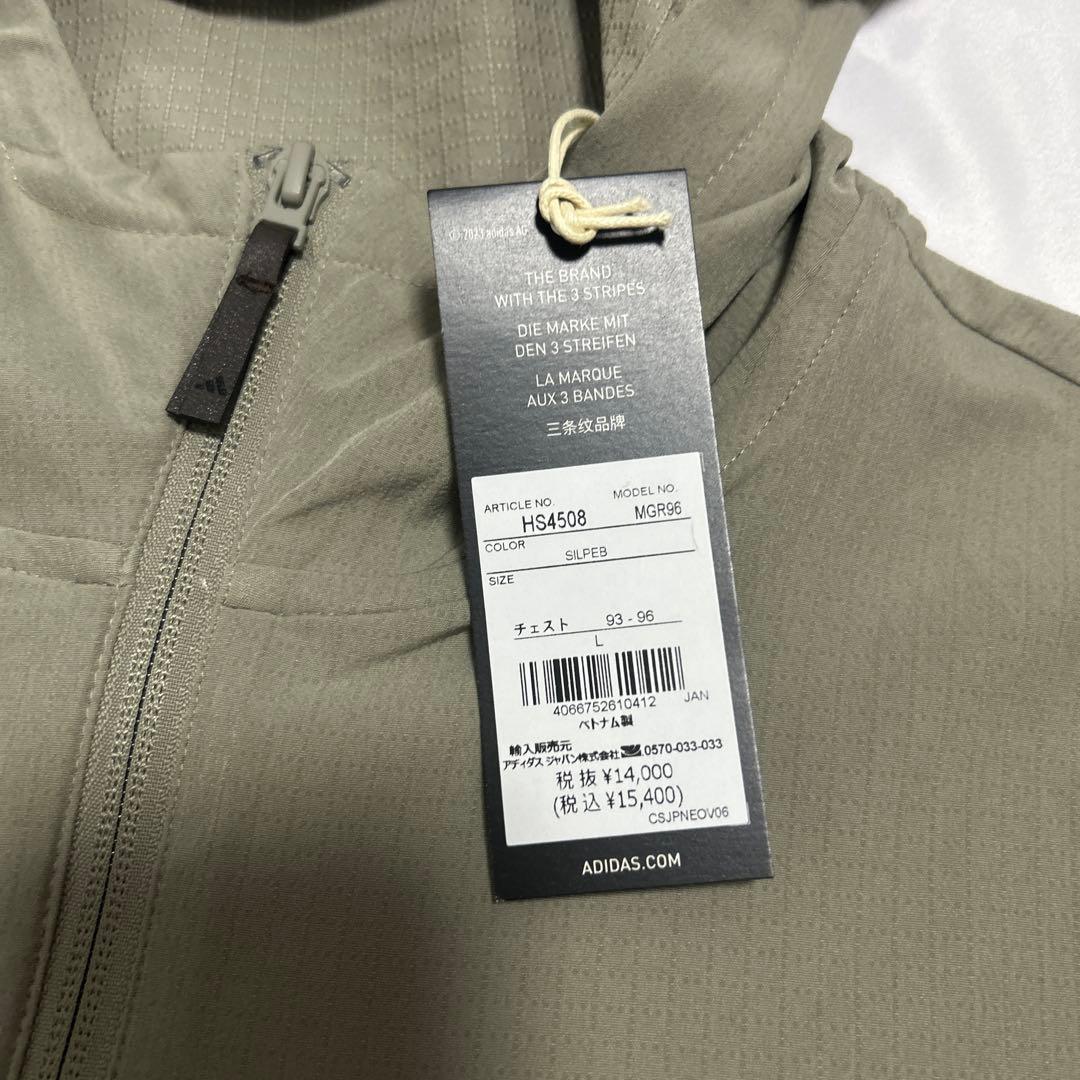 ✨週末限定価格✨新品アディダスゴルフ　撥水 長袖アノラックフーディージャケット