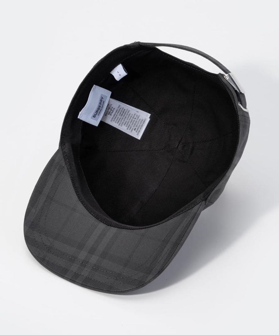 未使用品BURBERRY 帽子 キャップ ユニセックス チェック柄 Mサイズ
