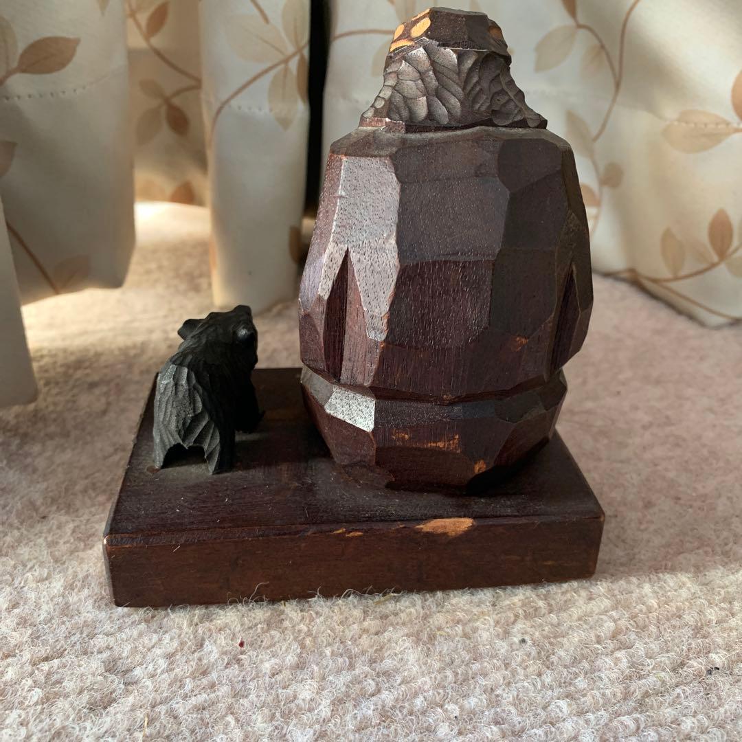 アイヌ民族の木彫り　カワイイ