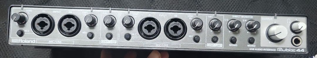 DTM・DAW Roland Rubix44 USB AUDIO INTERFACE
