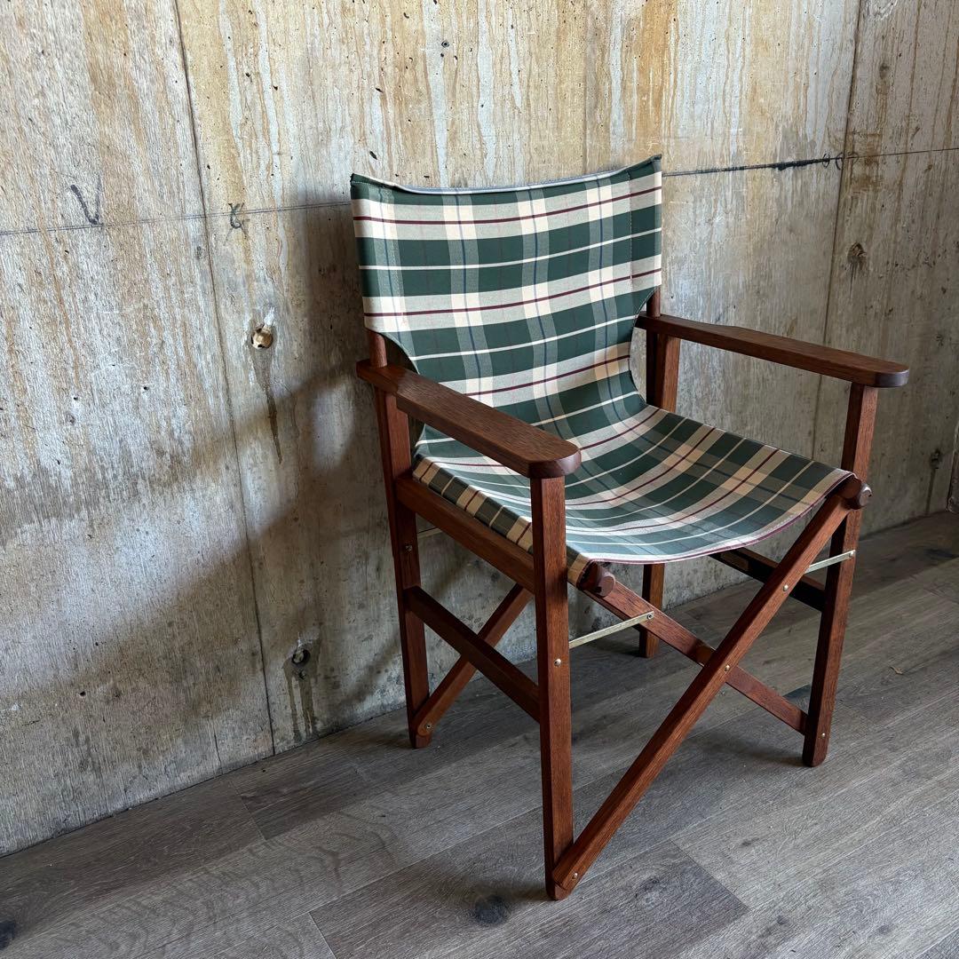 SOU WESTER ヴィンテージ ディレクターズチェア　チーク材　①