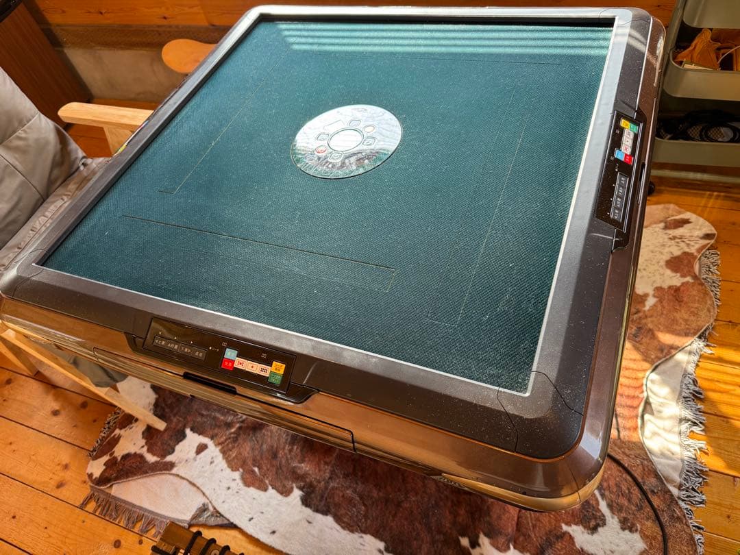 Jさん専用全自動麻雀卓　折畳式　点数表示板付　28mm