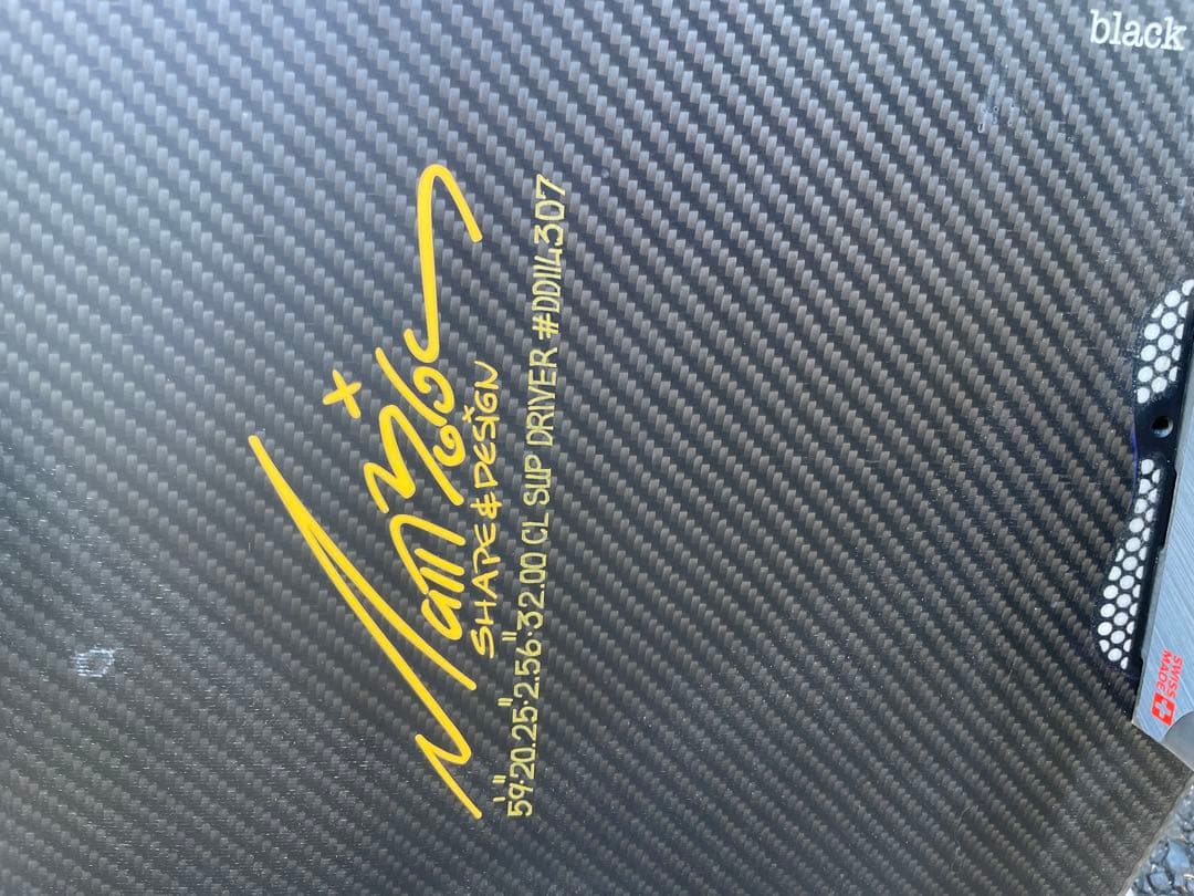 サーフィン・ボディボード SUP D  black dart