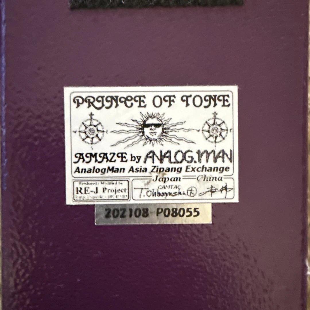 ギター ANALOG.MAN PRINCE OF TONE