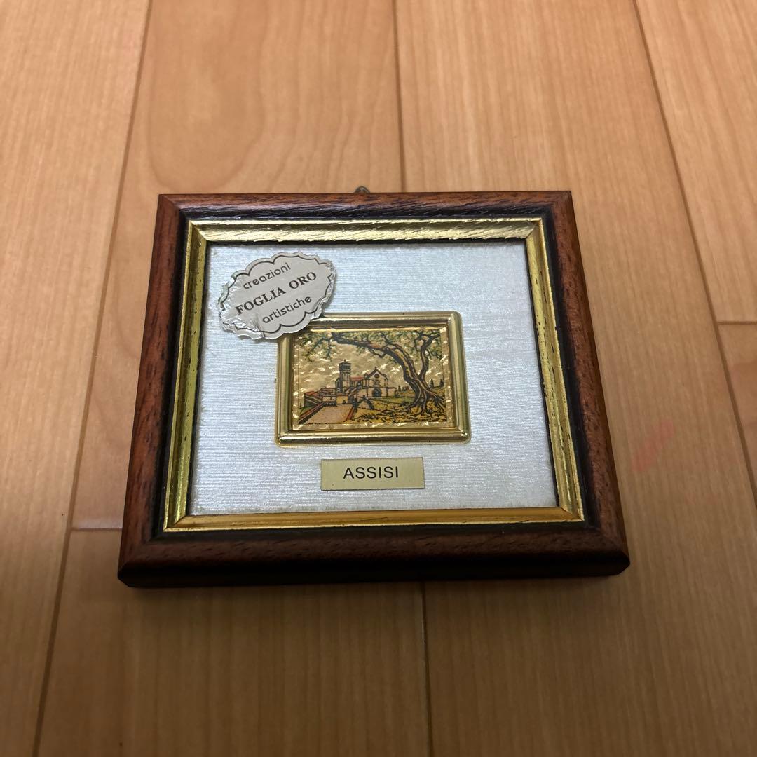 その他 creazioni FOGLIA ORO artistiche ASSISI