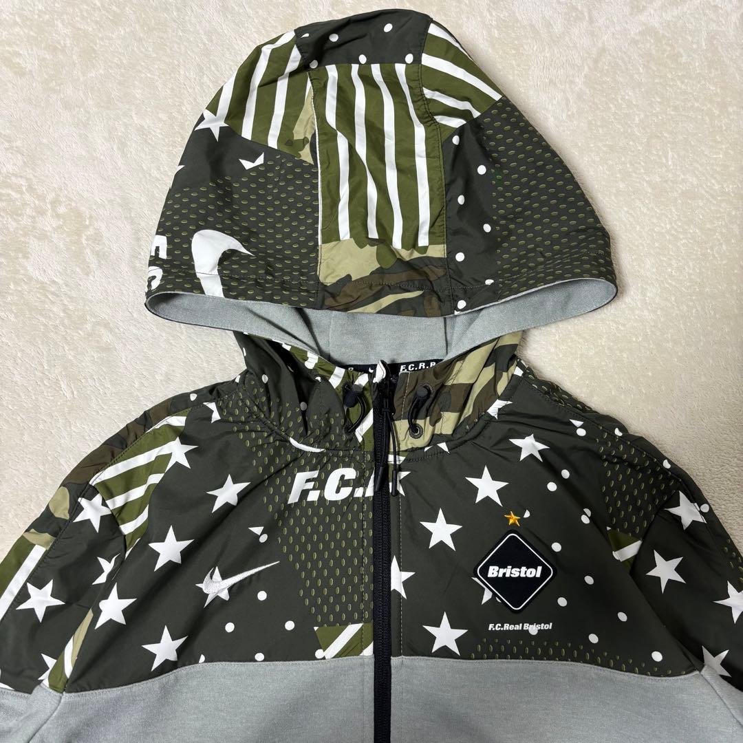 美品　NIKE×fcrb フリースパーカー　トラックパンツ　上下セットアップ