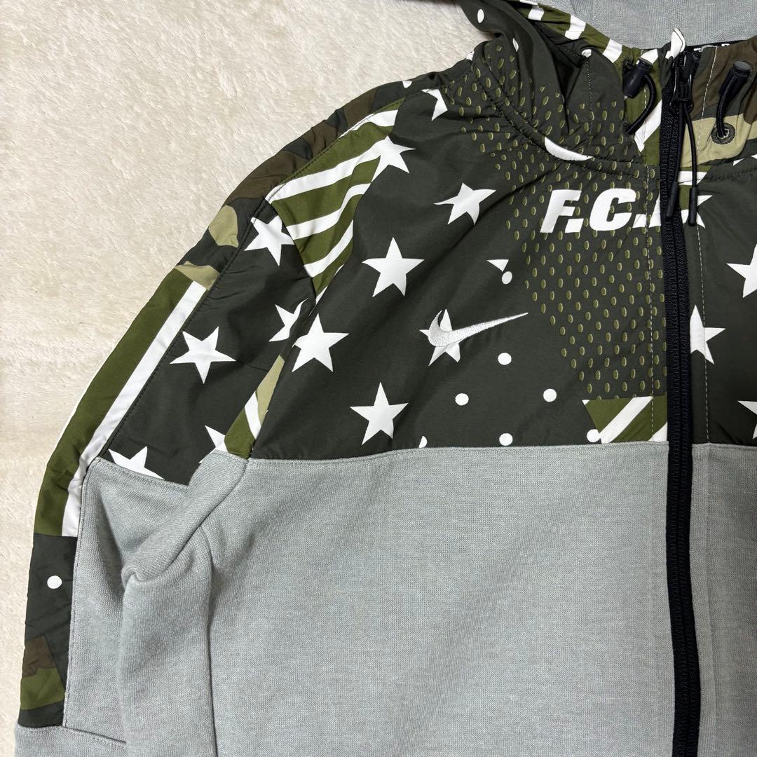 美品　NIKE×fcrb フリースパーカー　トラックパンツ　上下セットアップ