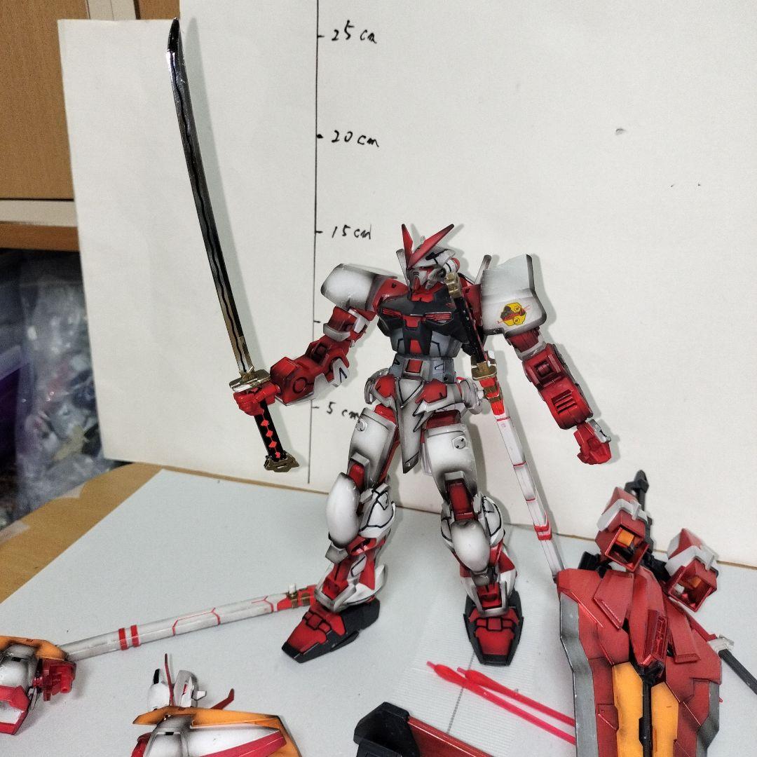 1/100 アストレイレッドフレーム改 塗装完成品 ガンプラ ガンダムSEED
