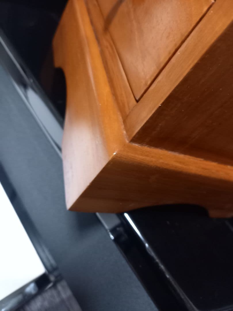 アンティーク　チーク　フレンチ　アーチ　トップ　スモール　ドロワー