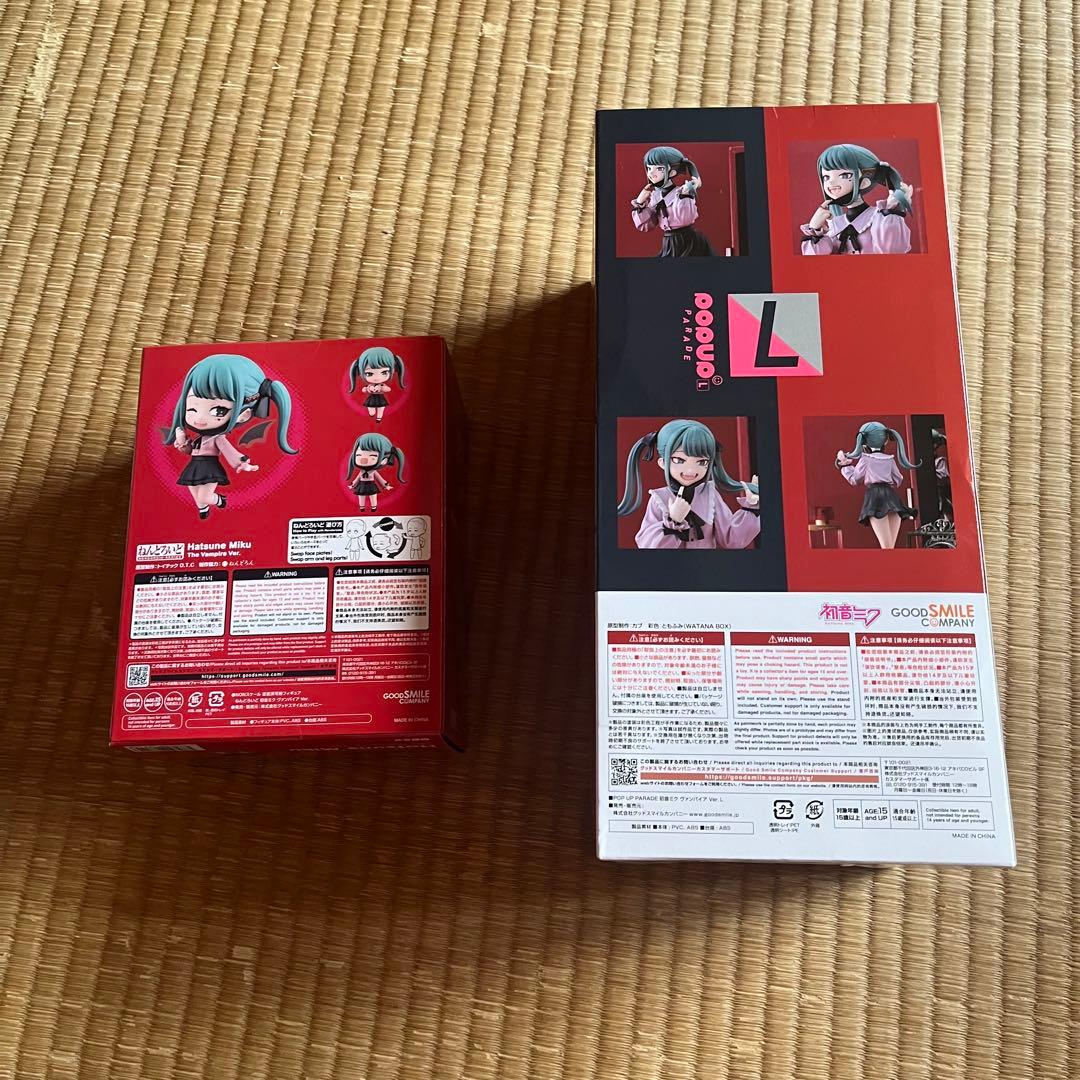 初音ミク　ヴァンパイアver ねんどろいど　popup フィギュアセット