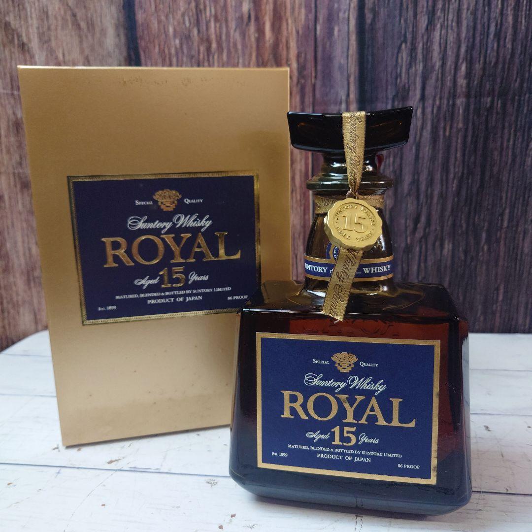 ②未開封 サントリーウイスキー  15年 700ml　お酒