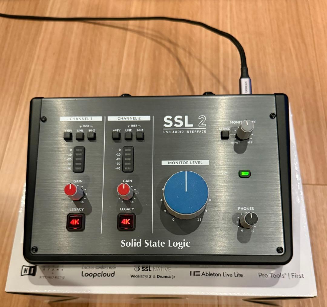 未開封！Solid State Logic SSL 2 USB インターフェイス