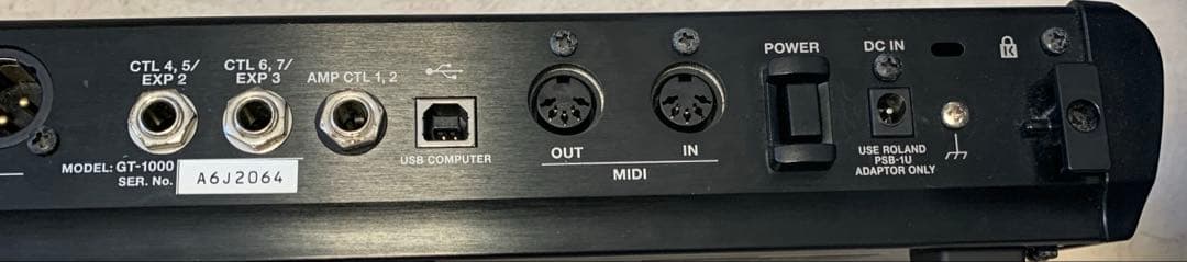 ギター BOSS GT-1000 Guitar Effects Processor