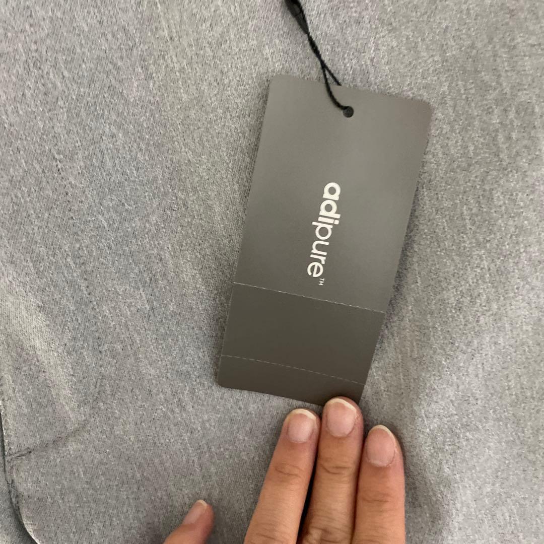 テーラーメイド　ゴルフ　adidas 裏起毛　ゴルフパンツ　グレー