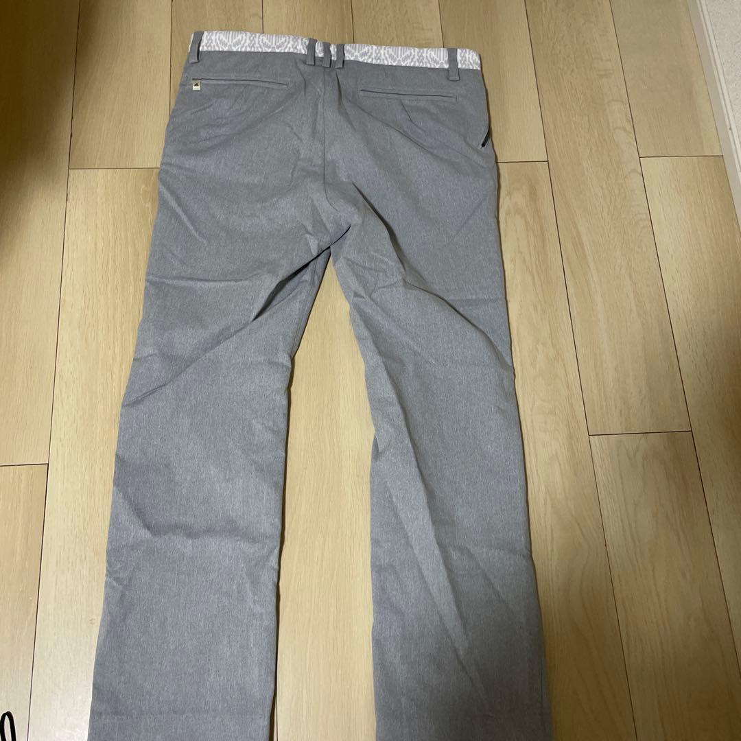 テーラーメイド　ゴルフ　adidas 裏起毛　ゴルフパンツ　グレー