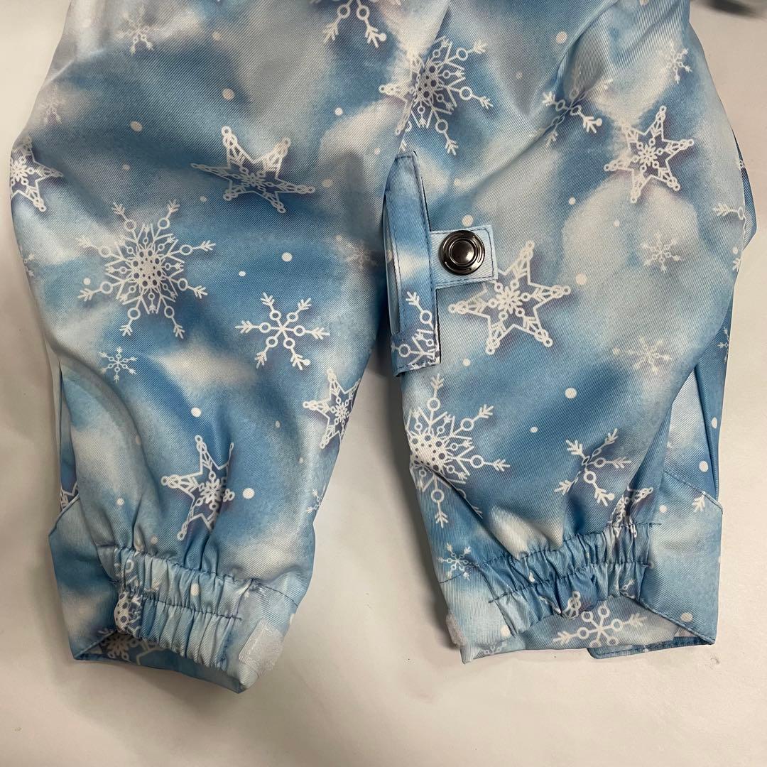 JOYRIDE 水色×紫 スキーウェア上下セット 130cm JOG-4311