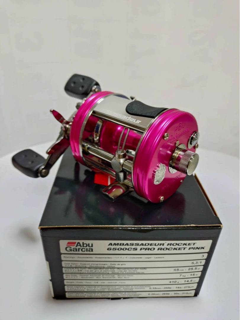 え*よ様 Abu Garcia 6500CS Pro Rocket Pink ベ