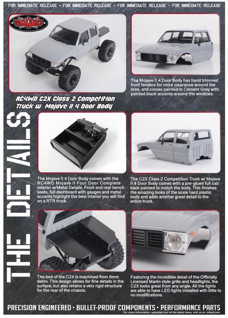 新品未開封RC4WD C2X Class 2 Competition Truck