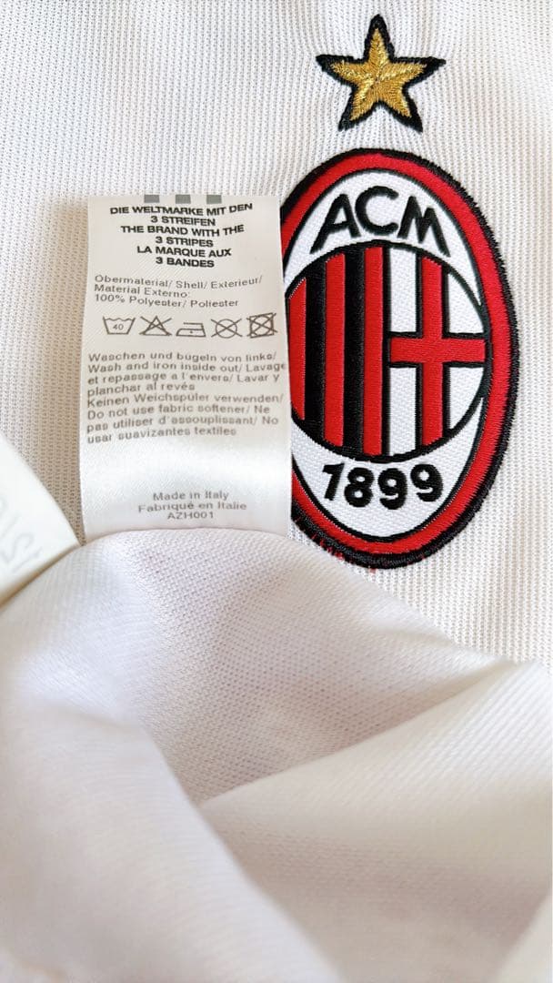 ACミラン INZAGHI 9番 サイン入りシャツ