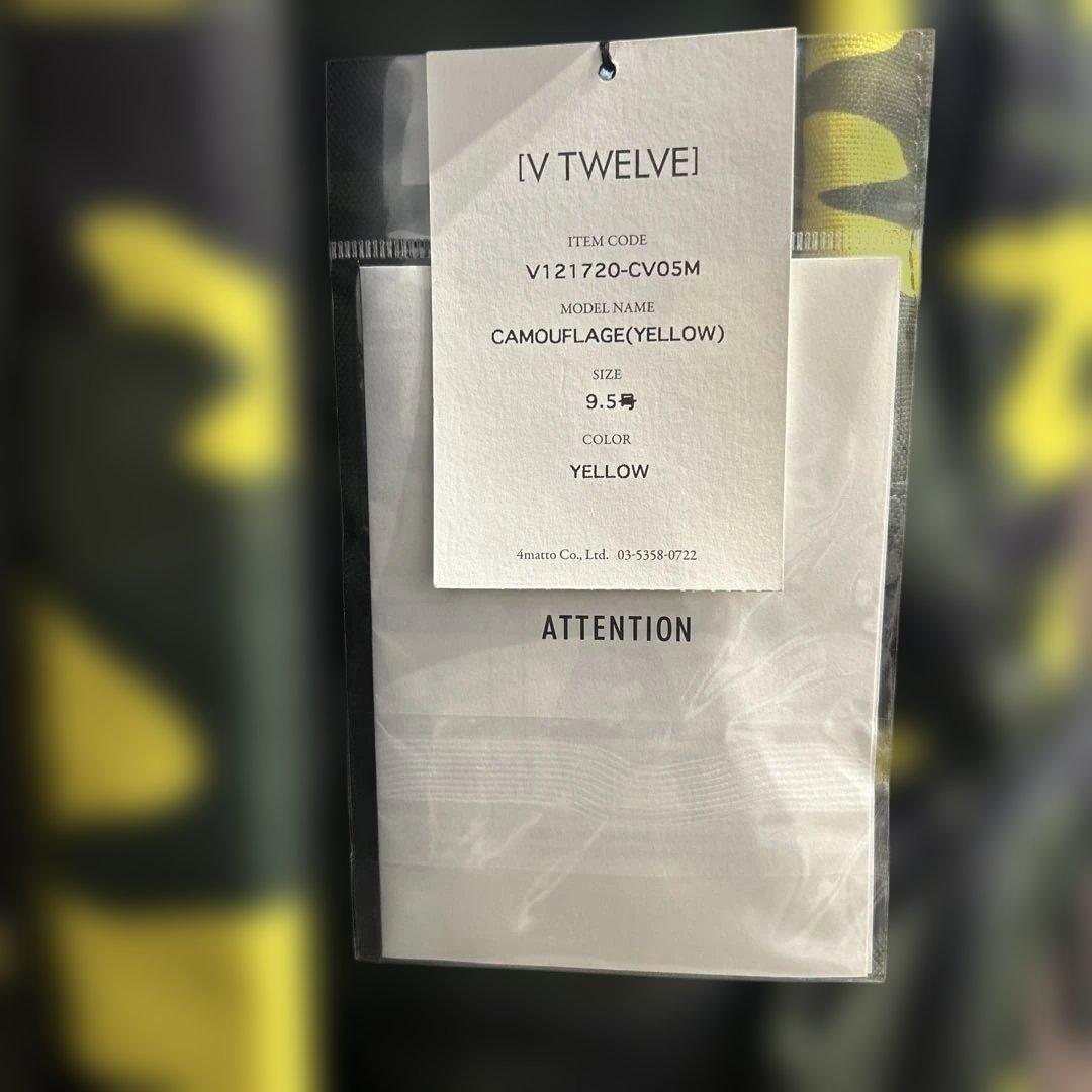 ［新品未使用］V12 ヴィトゥエルブ　キャディバッグ　カモフラージュ柄