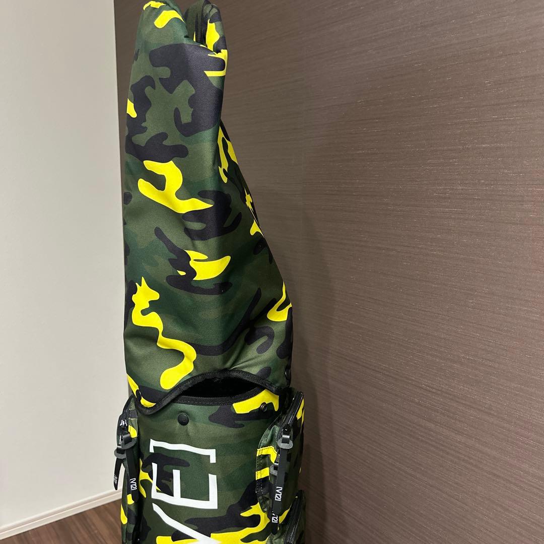 ［新品未使用］V12 ヴィトゥエルブ　キャディバッグ　カモフラージュ柄