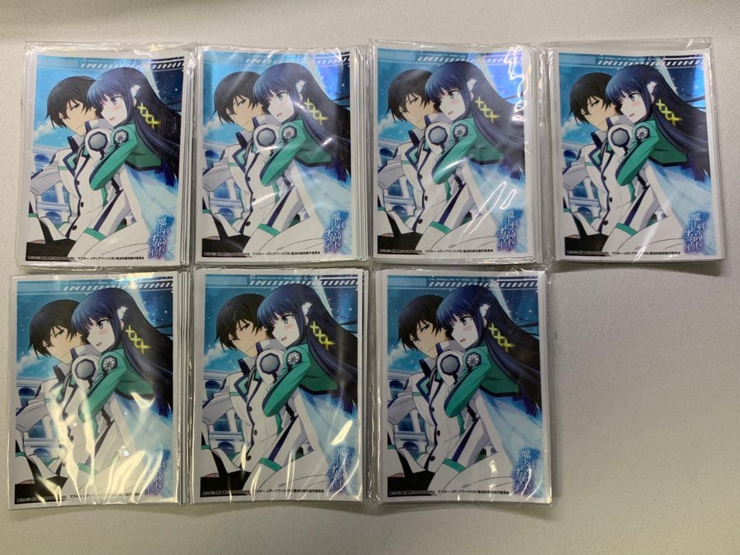 スリーブ　『魔法科高校の劣等生』　BOX購入特典　70枚　レベルネオ