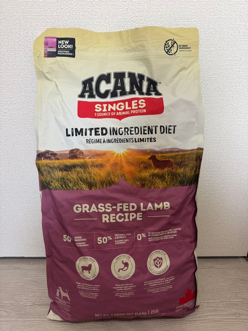 Acana アカナ グラスフェッドラムレシピ 11.4kg 【ドッグフード】