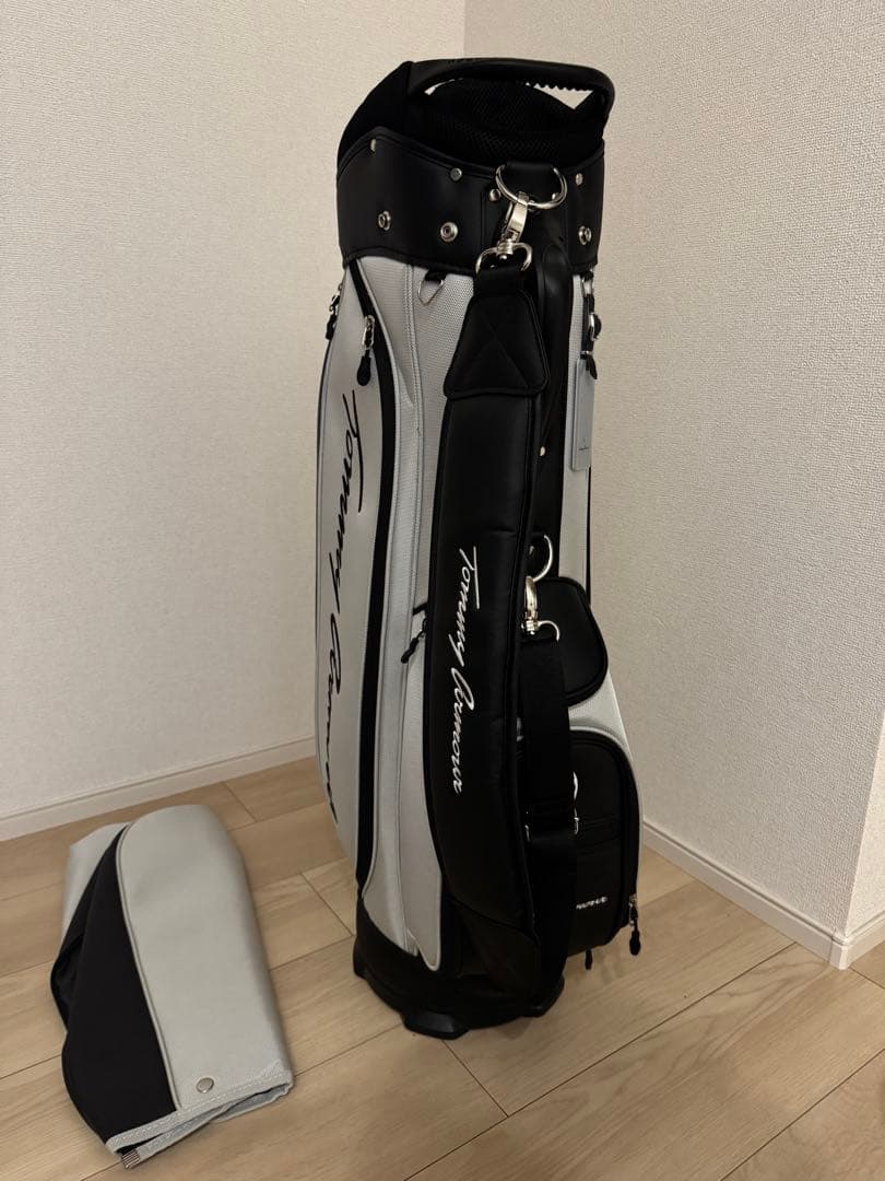 【たいくー】 Armour キャディバッグ グレー/ブラック