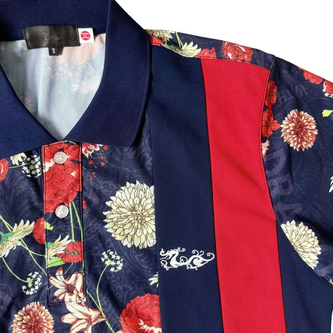 Dance With Dragon ダンスウィズドラゴン 半袖 ポロシャツ