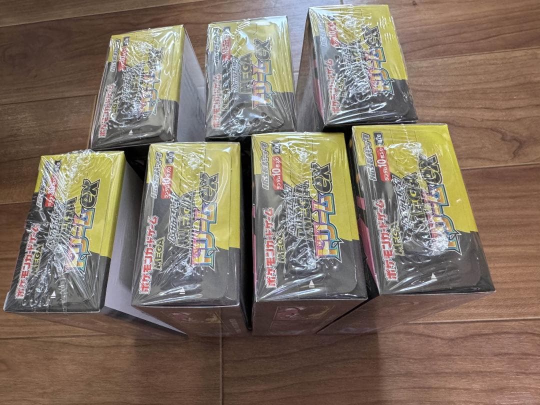 新品正規シュリンク付 ポケモンカードゲーム MEGAドリームex 7ボックス
