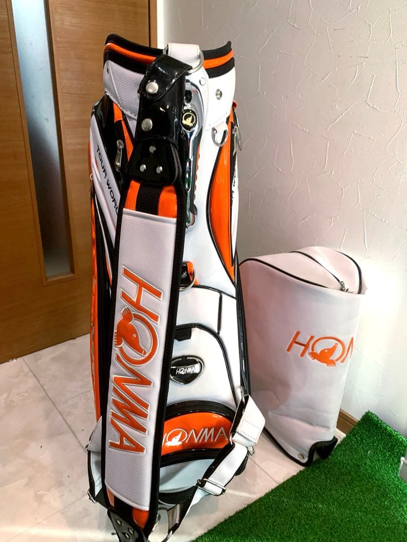 ホンマ　HONMA 3点式　プロ　キャディバッグ　ツアーワールド　VIZARD