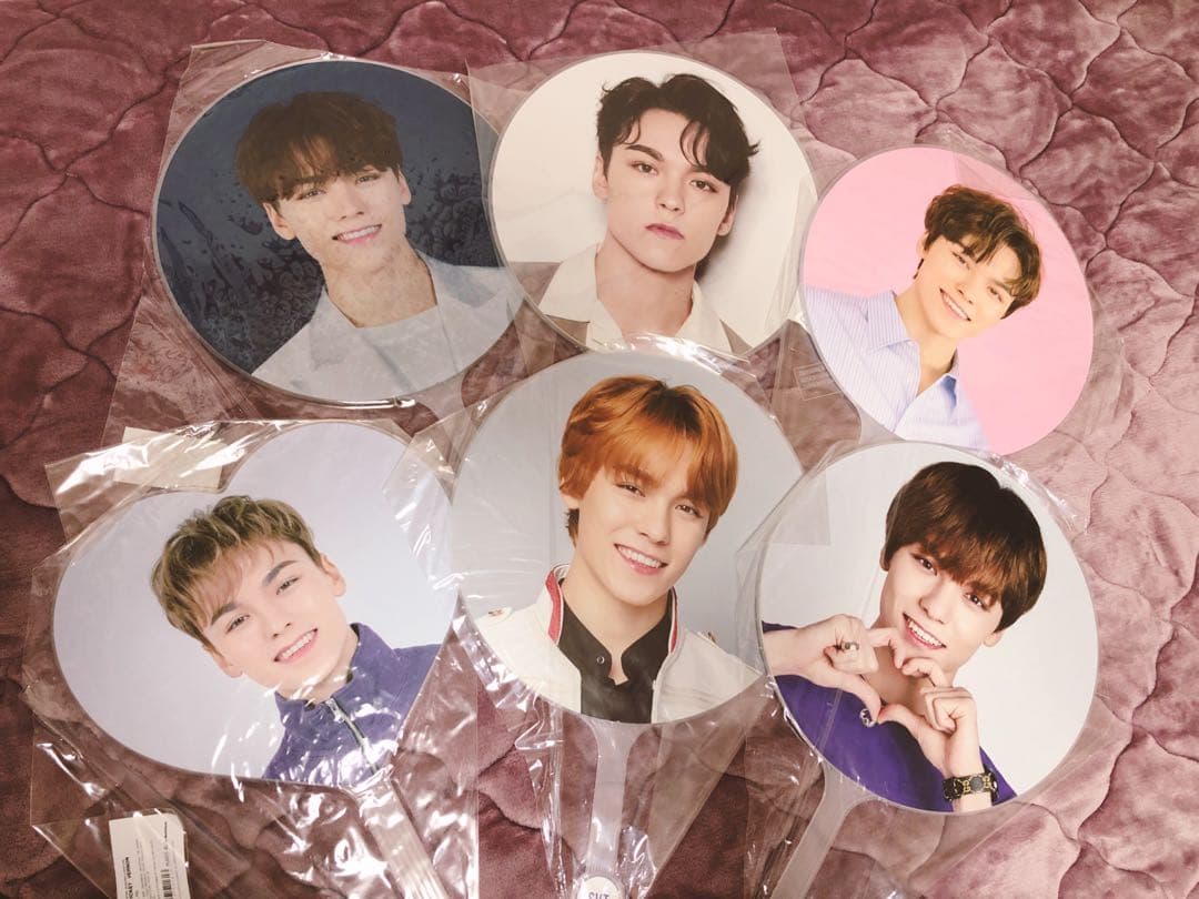 SEVENTEEN うちわ(韓国公演)バーノン 6本セット