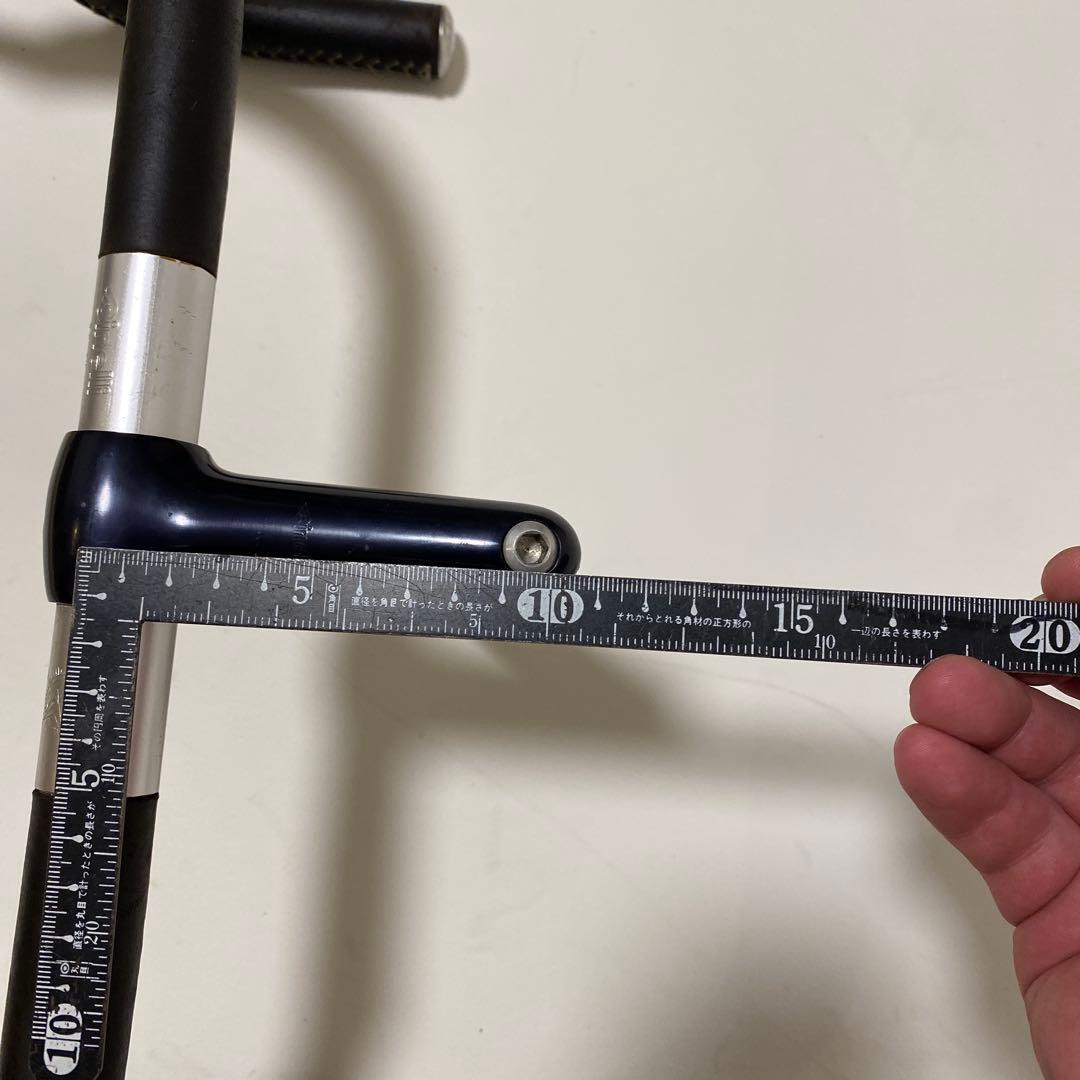 Cinelli アルミハンドル&ステム 革巻きカンパレバー付き