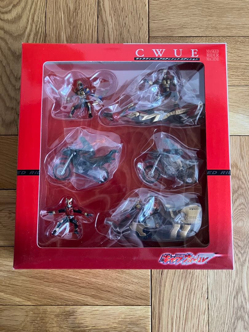未開封 バンダイ C.W.U.E. 栄光のライダーマシーン 仮面ライダーセット