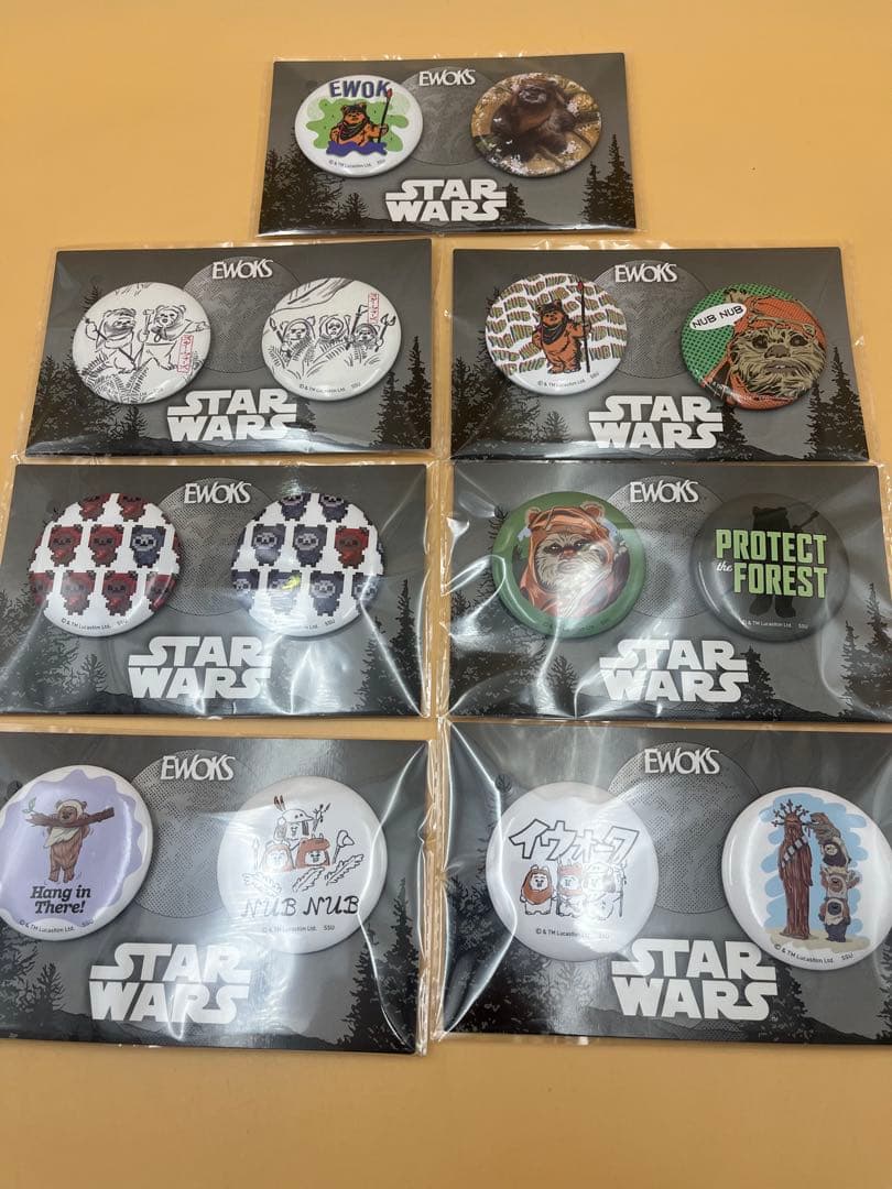 happyくじ　スターウォーズ　イウォーク　35種セット