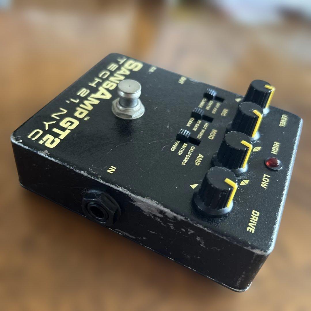 値下げしました！SansAmp GT2 ギターエフェクター