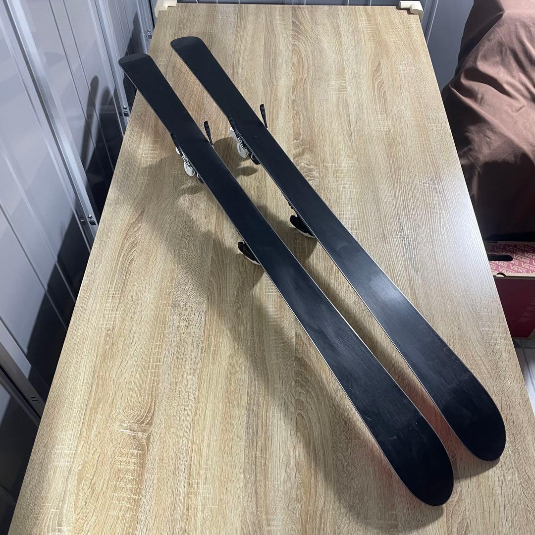 K2 136cm BIGHORN23/23.5cmストック付きスキーセット