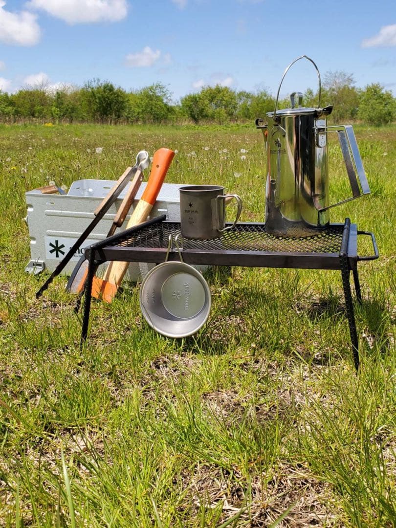 スノーピーク　シェルフコンテナ50　専用天板　耐熱！　キャンプ/アウトドア