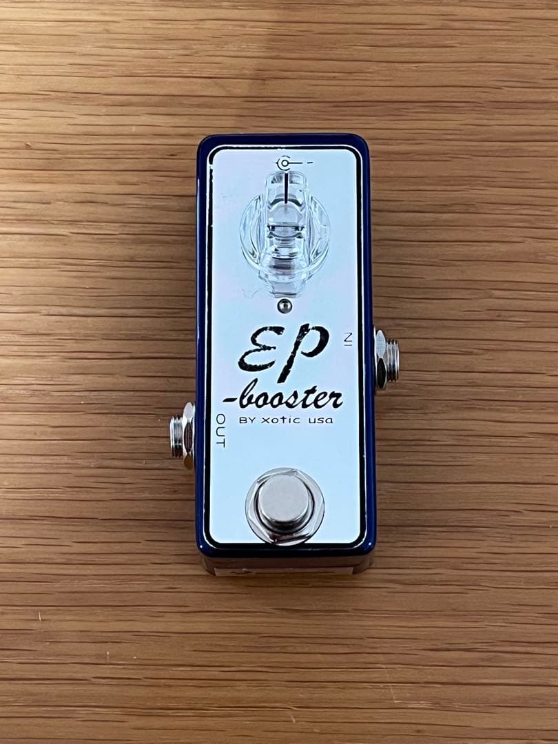 Xotic EP Booster 限定カラー　メタリックブルー