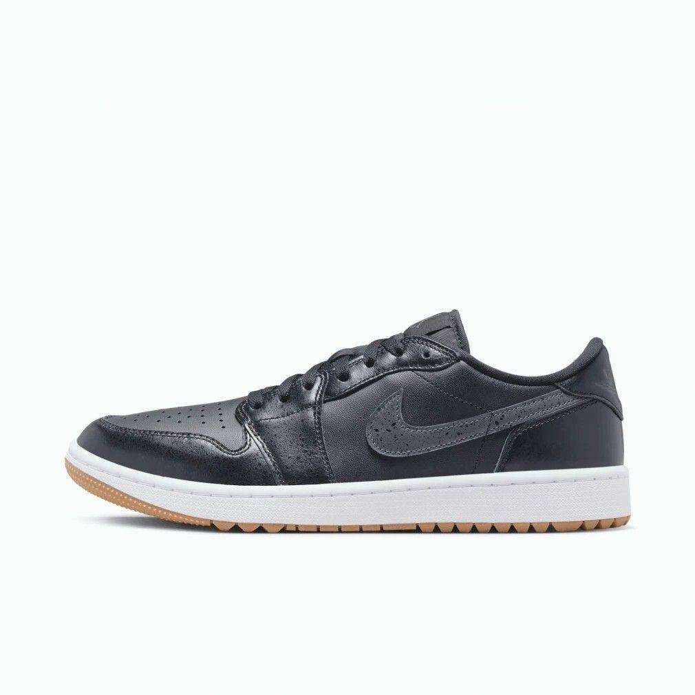 NIKE AIR JORDAN 1 LOW GOLF ブラック/ガムソール